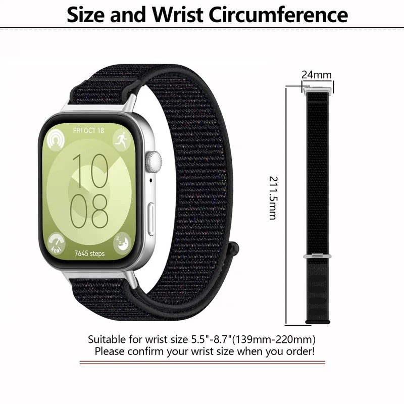Mega Fantastisch Huawei Watch Fit 3 Nylon Armband