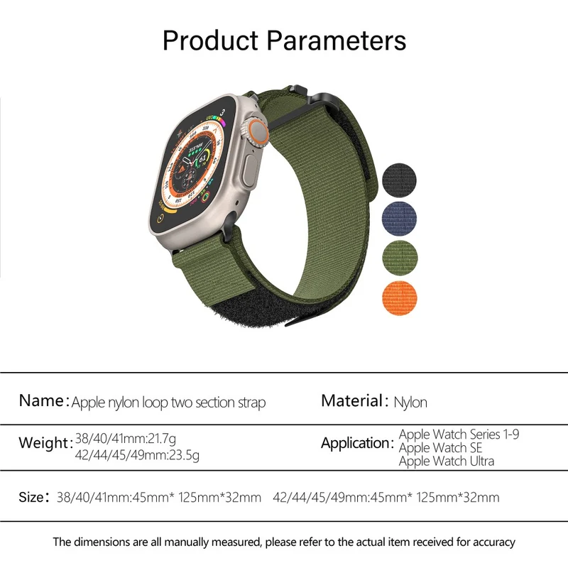 Hervorragend Apple Smartwatch Nylon Universell Armband