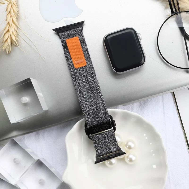 Modisch Apple Smartwatch Nylon Universell Armband