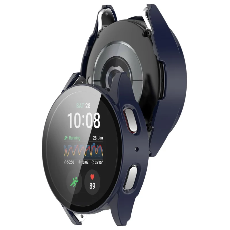 Unglaublich Gut Samsung Galaxy Watch 7 44mm Hülle mit Displayschutz in Glas und Plastik