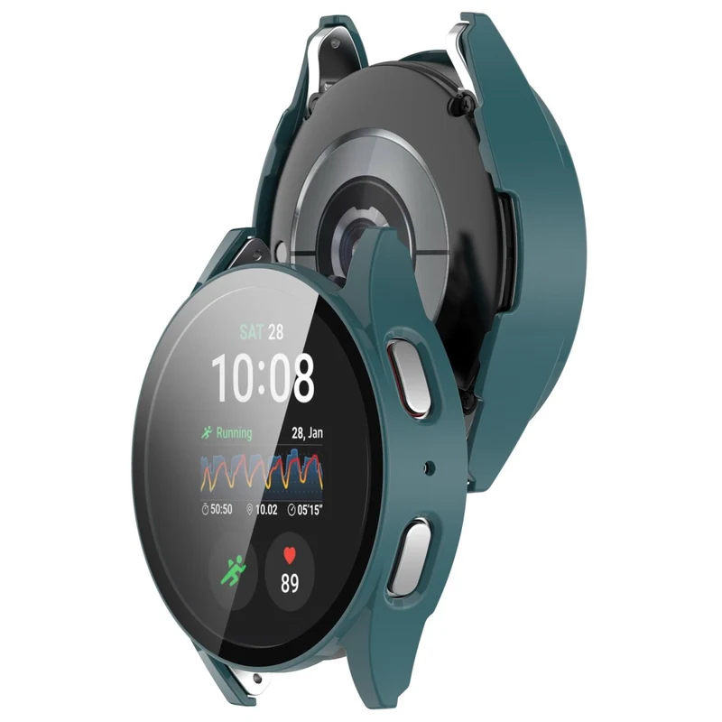 Unglaublich Gut Samsung Galaxy Watch 7 44mm Hülle mit Displayschutz in Glas und Plastik