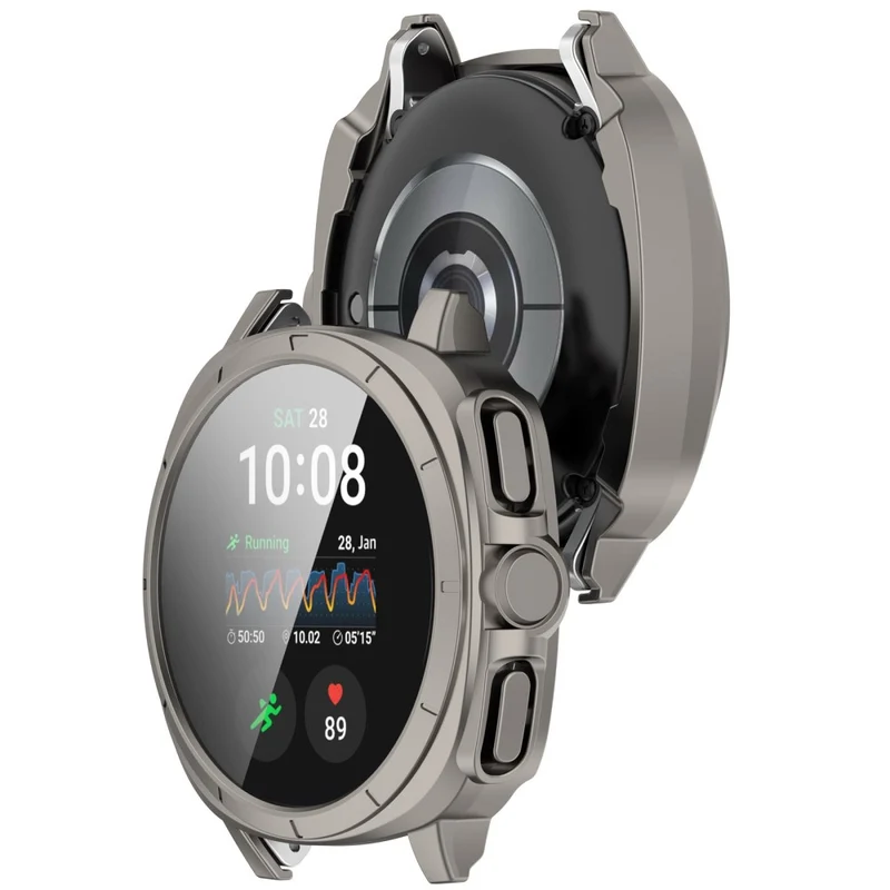 Dauerhaft Samsung Galaxy Watch 7 40mm Hülle mit Displayschutz in Plastik