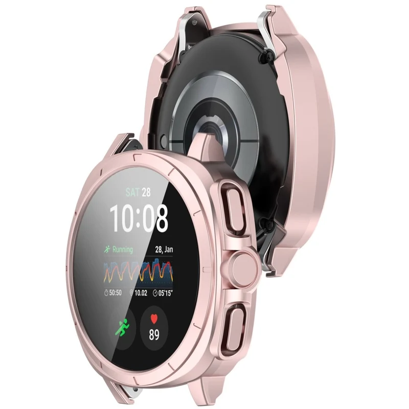 Dauerhaft Samsung Galaxy Watch 7 40mm Hülle mit Displayschutz in Plastik