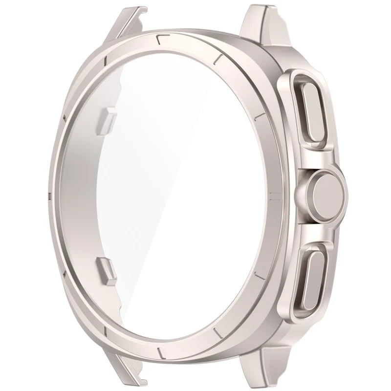 Zäh Samsung Galaxy Watch 7 44mm Hülle mit Displayschutz in Plastik