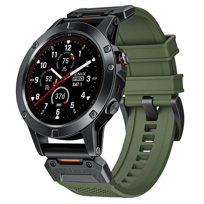 Weich Garmin Smartwatch Silikon Universell Armband