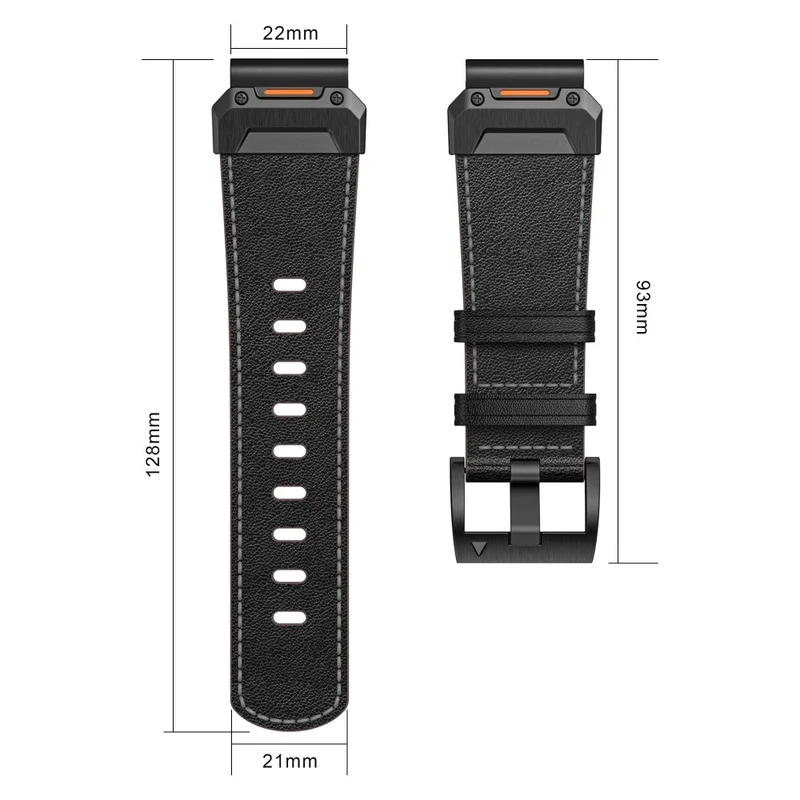 Haltbar Garmin Smartwatch Echtes Leder Universell Armband