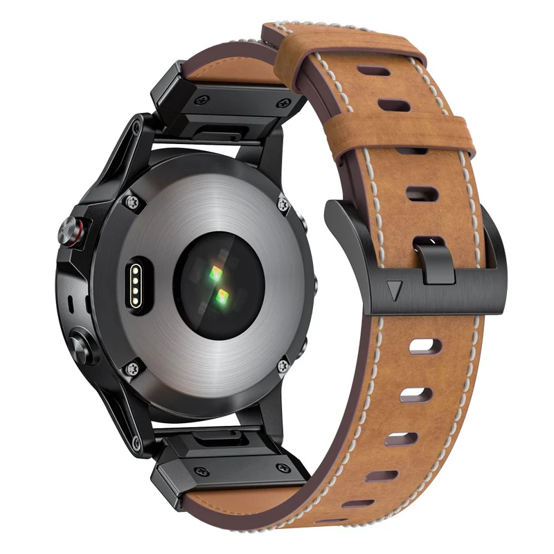 Haltbar Garmin Smartwatch Echtes Leder Universell Armband