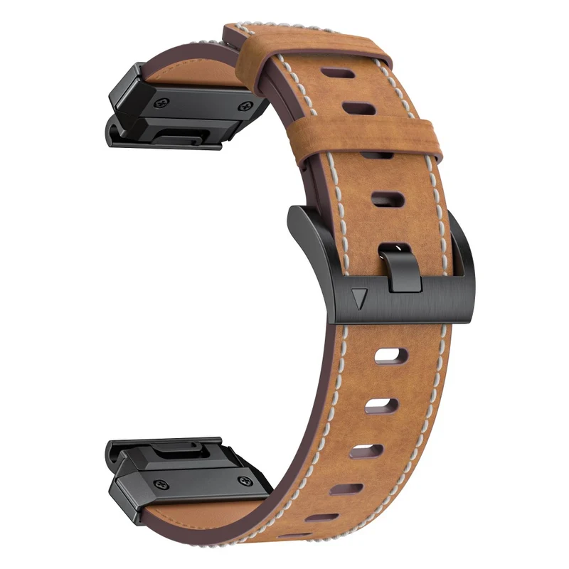 Auffallend Modisch Garmin Smartwatch Echtes Leder Universell Armband