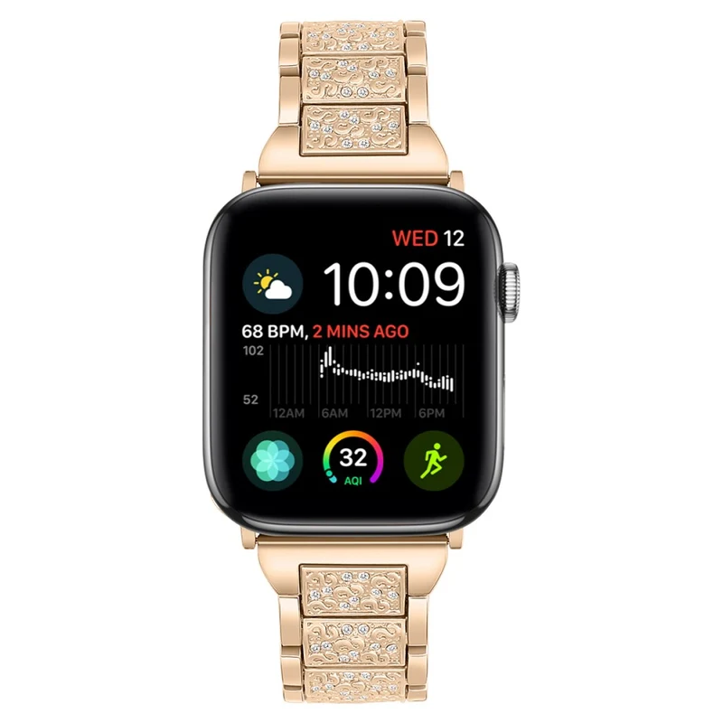 Dauerhaft Apple Smartwatch Metall Universell Armband