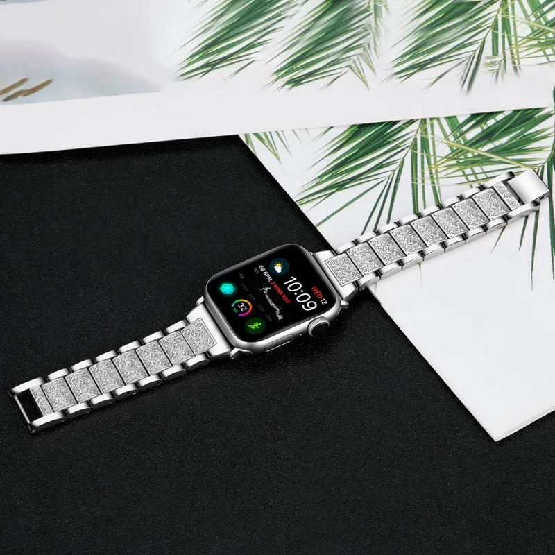 Dauerhaft Apple Smartwatch Metall Universell Armband