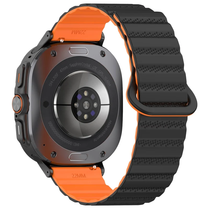 Super Angenehm Samsung Galaxy Watch Ultra 47mm Silikon Armband