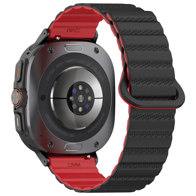 Super Angenehm Samsung Galaxy Watch Ultra 47mm Silikon Armband