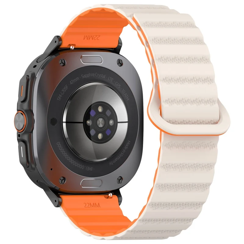Super Angenehm Samsung Galaxy Watch Ultra 47mm Silikon Armband