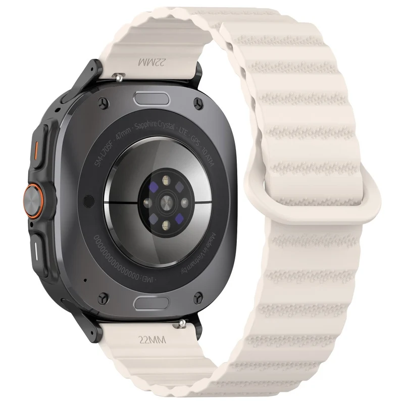 Super Angenehm Samsung Galaxy Watch Ultra 47mm Silikon Armband