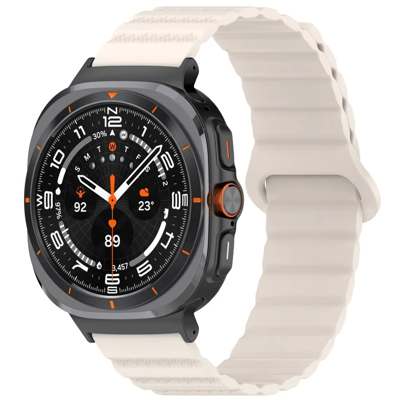 Super Angenehm Samsung Galaxy Watch Ultra 47mm Silikon Armband