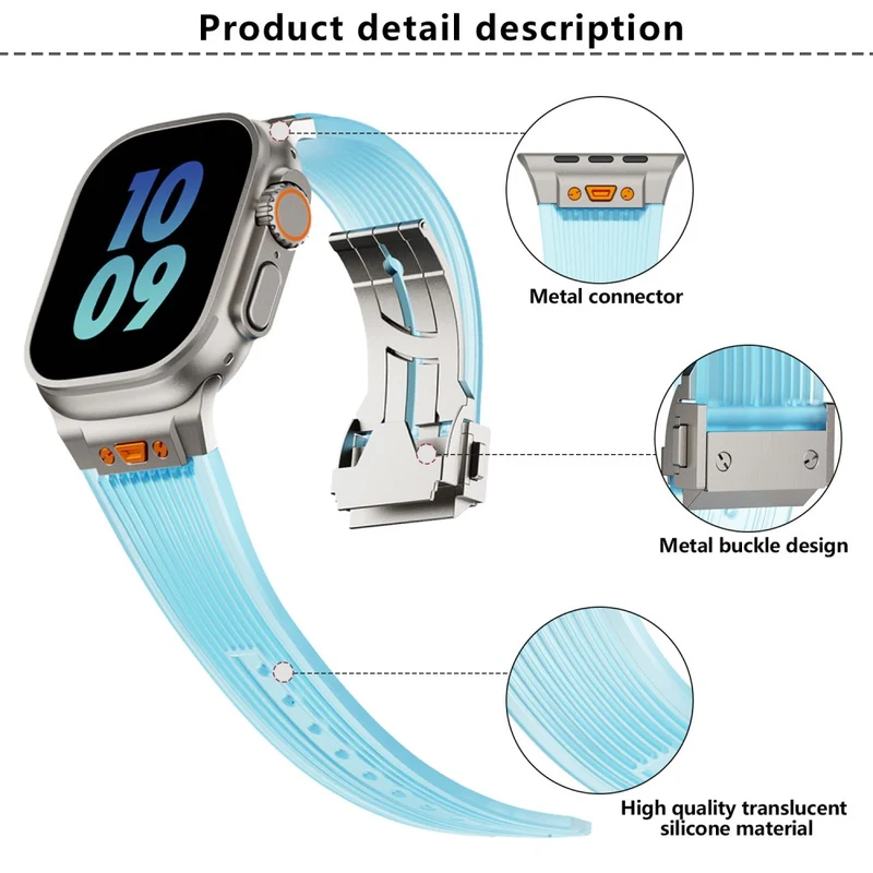 Bequem Apple Smartwatch Silikon Universell Armband