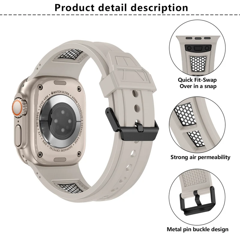 Richtig Gemütlich Apple Smartwatch Silikon Universell Armband
