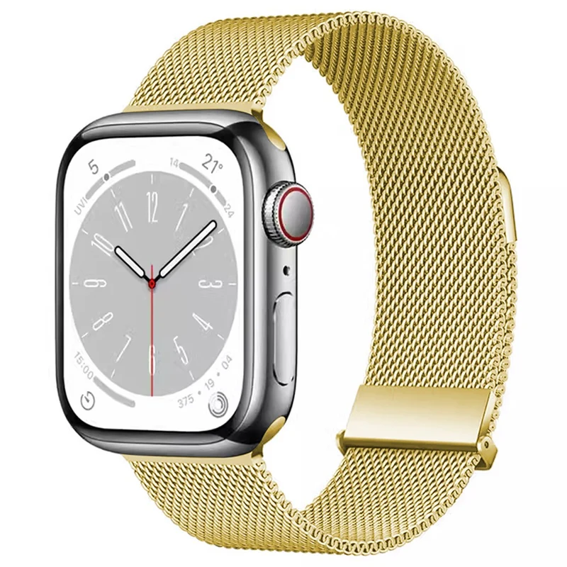 Bemerkenswert Elegant Apple Smartwatch Metall Universell Armband