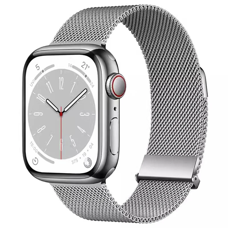 Bemerkenswert Elegant Apple Smartwatch Metall Universell Armband