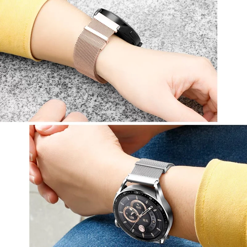Brillant Huawei Watch GT 4 46mm Metall Armband