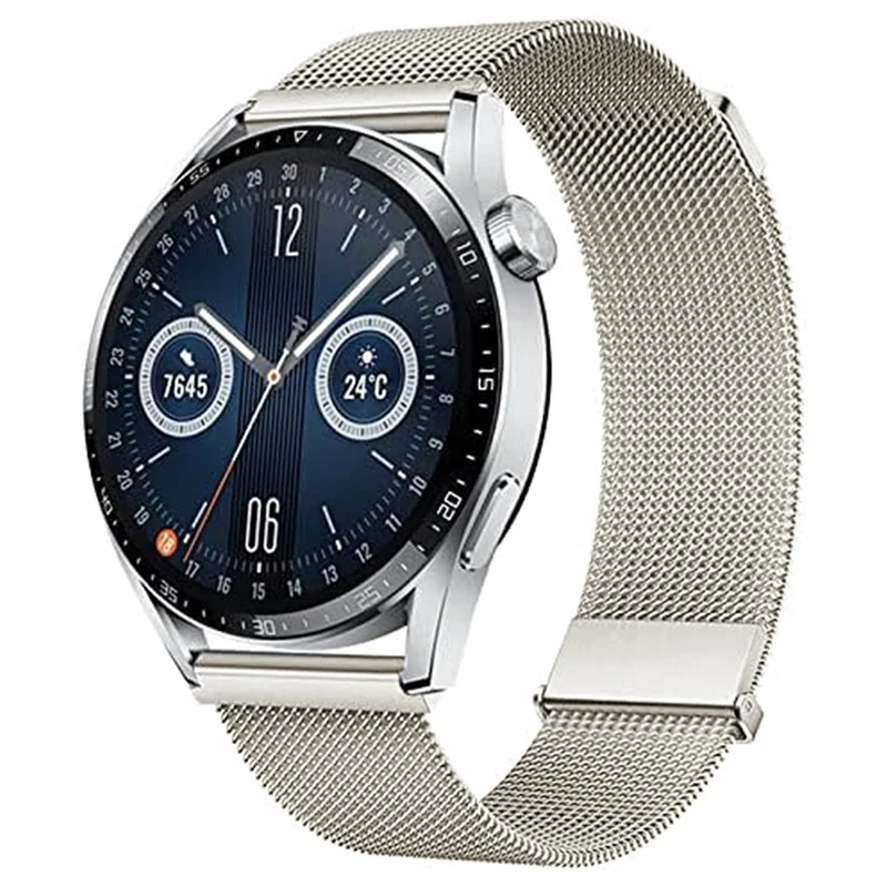 Brillant Huawei Watch GT 4 46mm Metall Armband