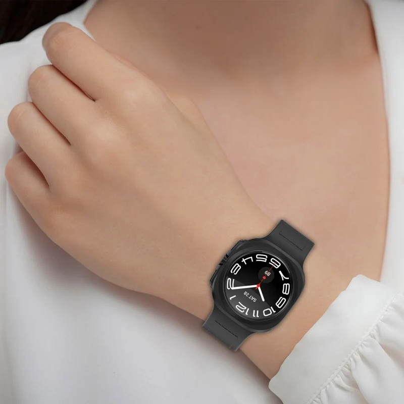 Sehr Angenehm Samsung Galaxy Watch Ultra 47mm Silikon Armband