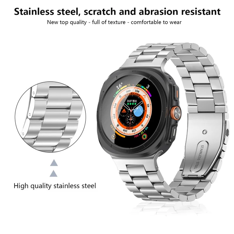 Super Cool Samsung Galaxy Watch Ultra 47mm Metall Armband