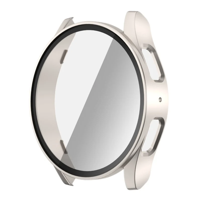 Supersauber Samsung Galaxy Watch 7 40mm Hülle mit Displayschutz in Glas und Plastik