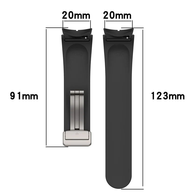 Wirklich Angenehm Samsung Smartwatch Silikon Universell Armband