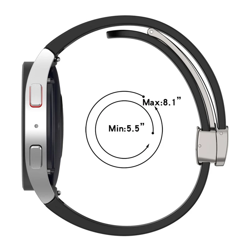 Wirklich Angenehm Samsung Smartwatch Silikon Universell Armband