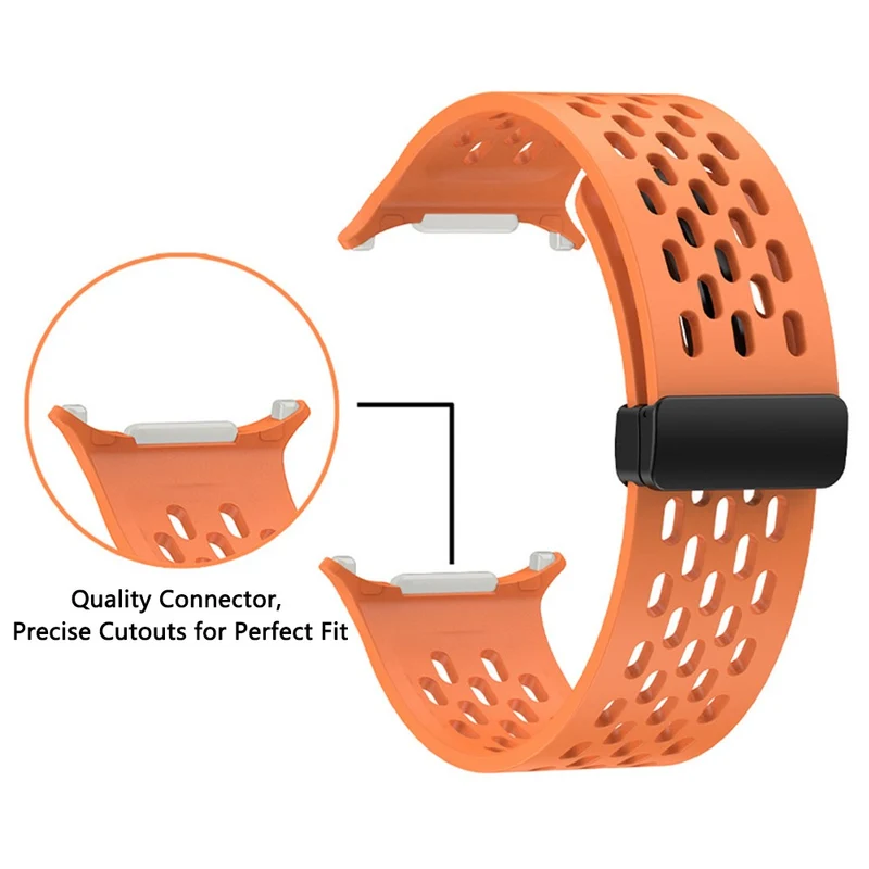 Super Angenehm Samsung Galaxy Watch Ultra 47mm Silikon Armband