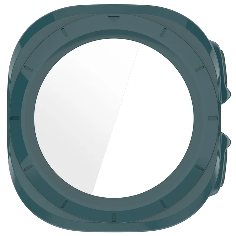 Hart Samsung Galaxy Watch Ultra 47mm Hülle mit Displayschutz in Glas und Plastik