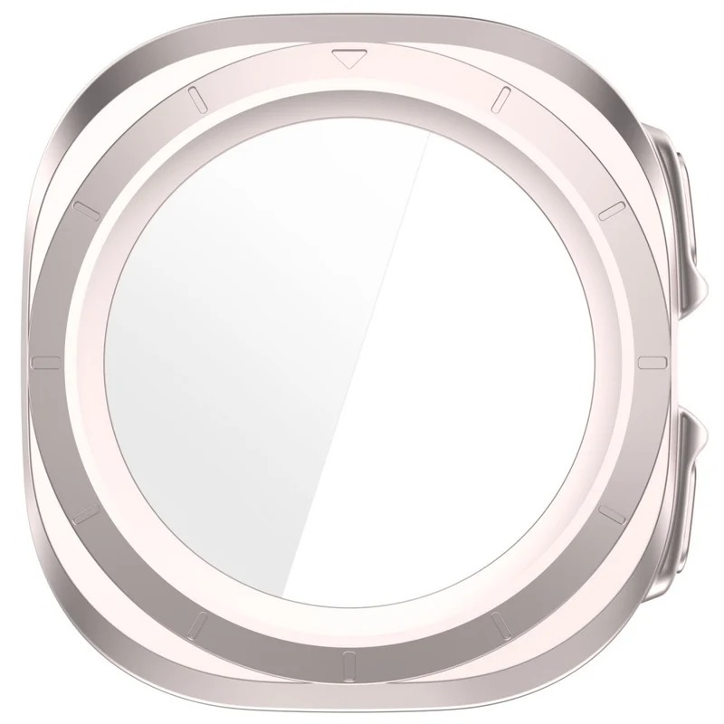 Hart Samsung Galaxy Watch Ultra 47mm Hülle mit Displayschutz in Glas und Plastik