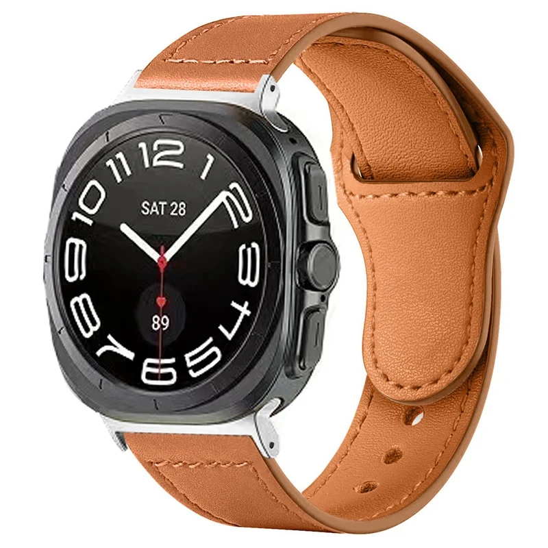 Sehr Reizvoll Samsung Galaxy Watch Ultra 47mm Echtes Leder Armband