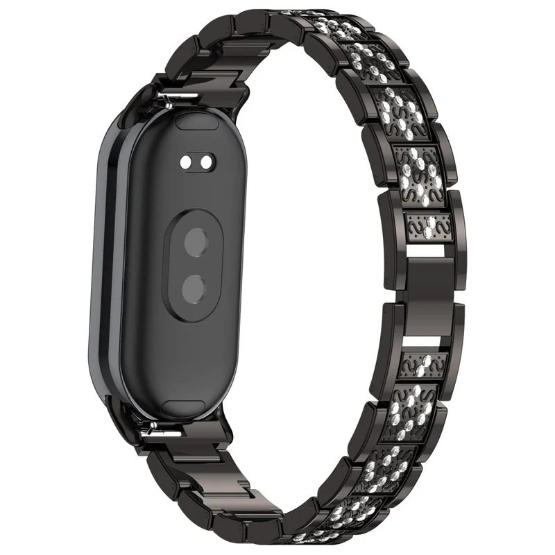 Supersauber Xiaomi Smart Band 8 Metall Und Strass Armband