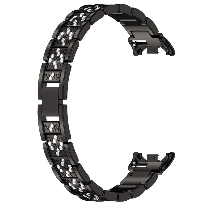 Supersauber Xiaomi Smart Band 8 Metall Und Strass Armband