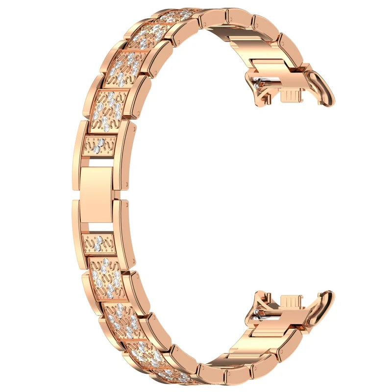Supersauber Xiaomi Smart Band 8 Metall Und Strass Armband