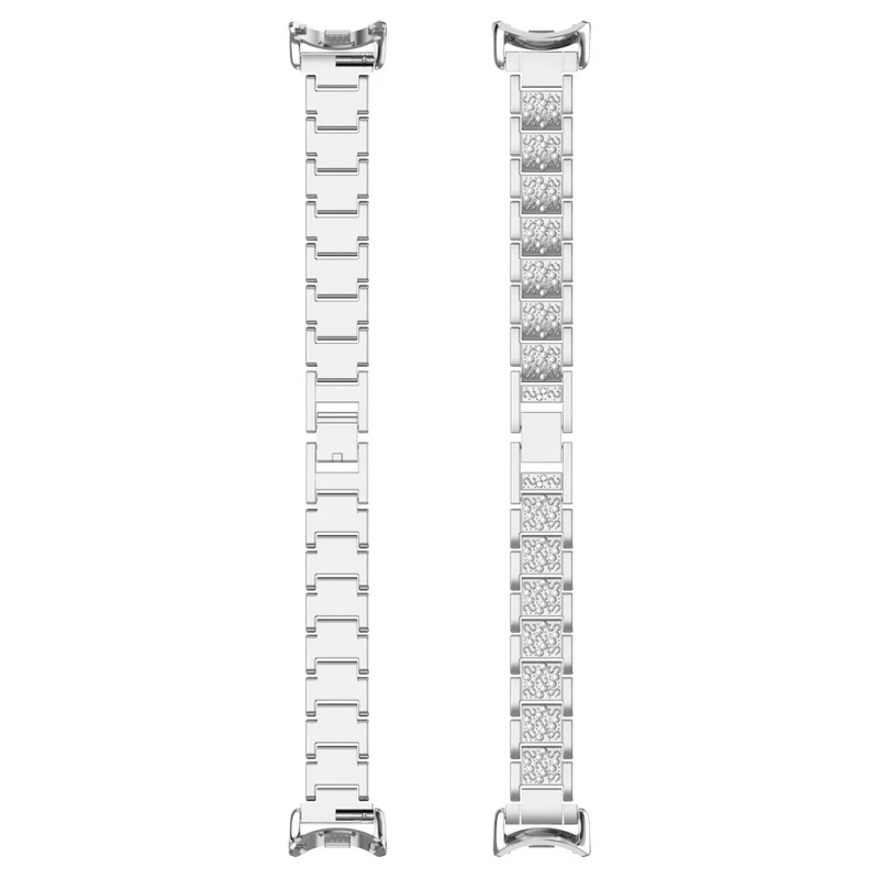 Supersauber Xiaomi Smart Band 8 Metall Und Strass Armband