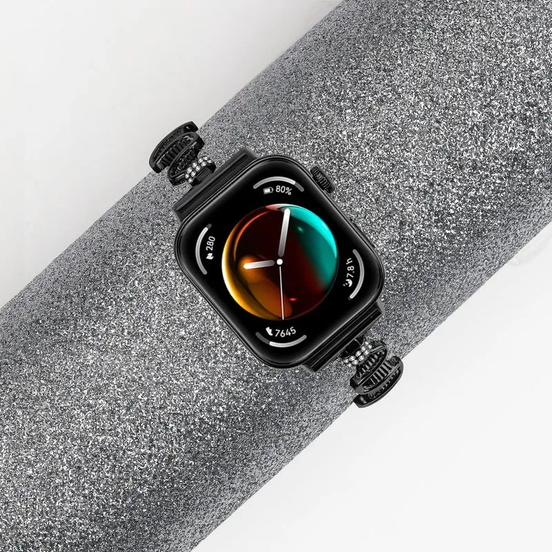 Bemerkenswert Prächtig Huawei Watch Fit 3 Metall Und Strass Armband