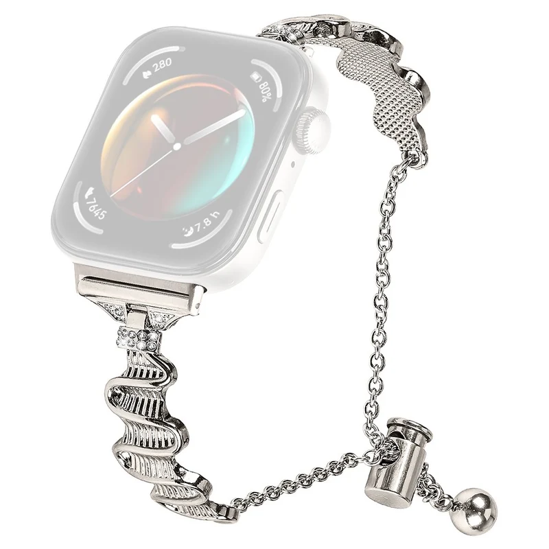 Bemerkenswert Prächtig Huawei Watch Fit 3 Metall Und Strass Armband