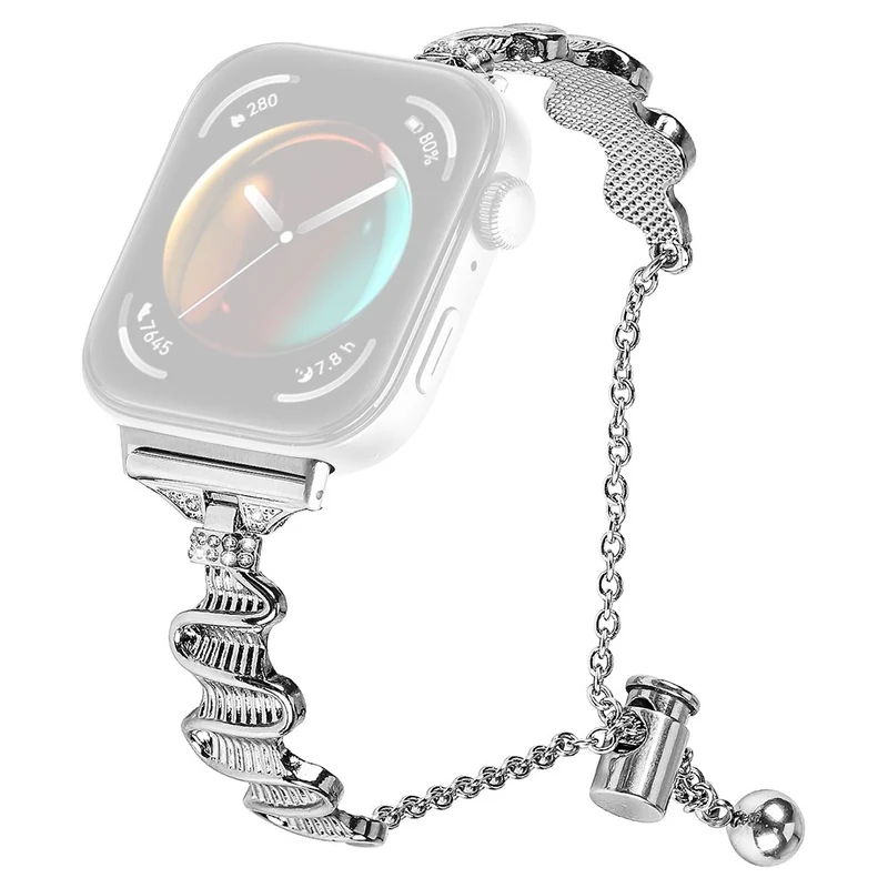 Bemerkenswert Prächtig Huawei Watch Fit 3 Metall Und Strass Armband