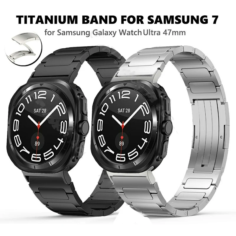 Sehr Cool Samsung Galaxy Watch Ultra 47mm Metall Armband