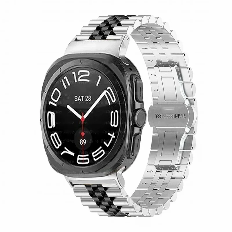 Absolut Robust Samsung Galaxy Watch Ultra 47mm Metall Armband