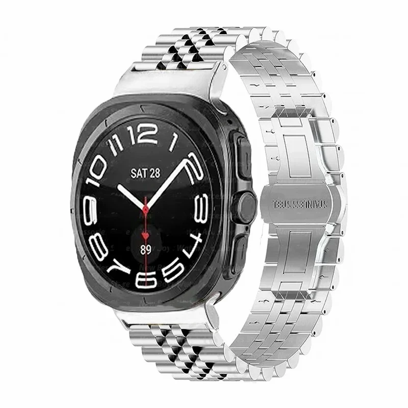 Absolut Robust Samsung Galaxy Watch Ultra 47mm Metall Armband