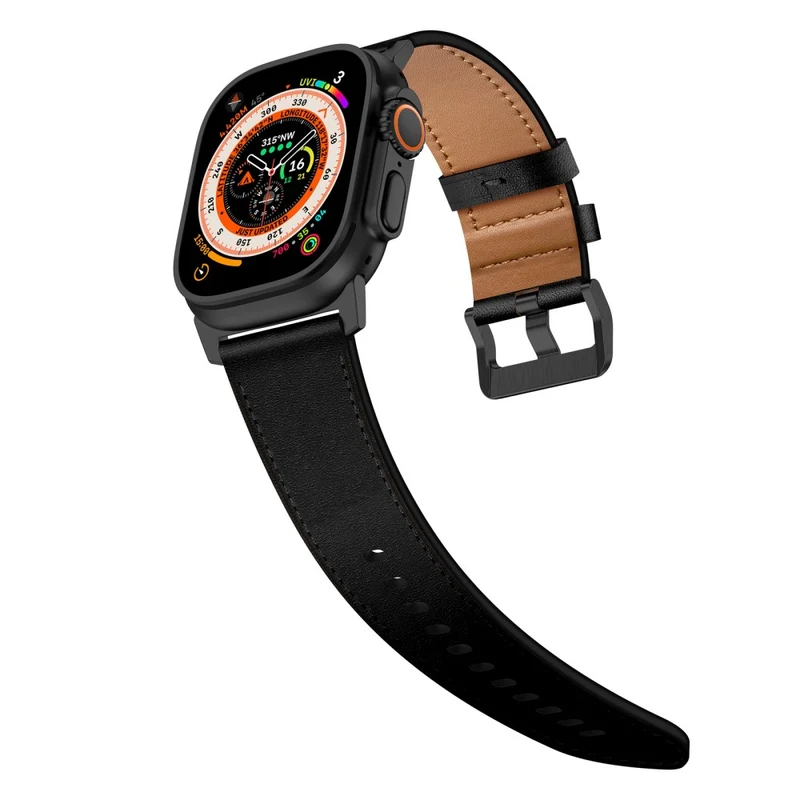 Unglaublich Sympathisch Apple Smartwatch Echtes Leder Universell Armband