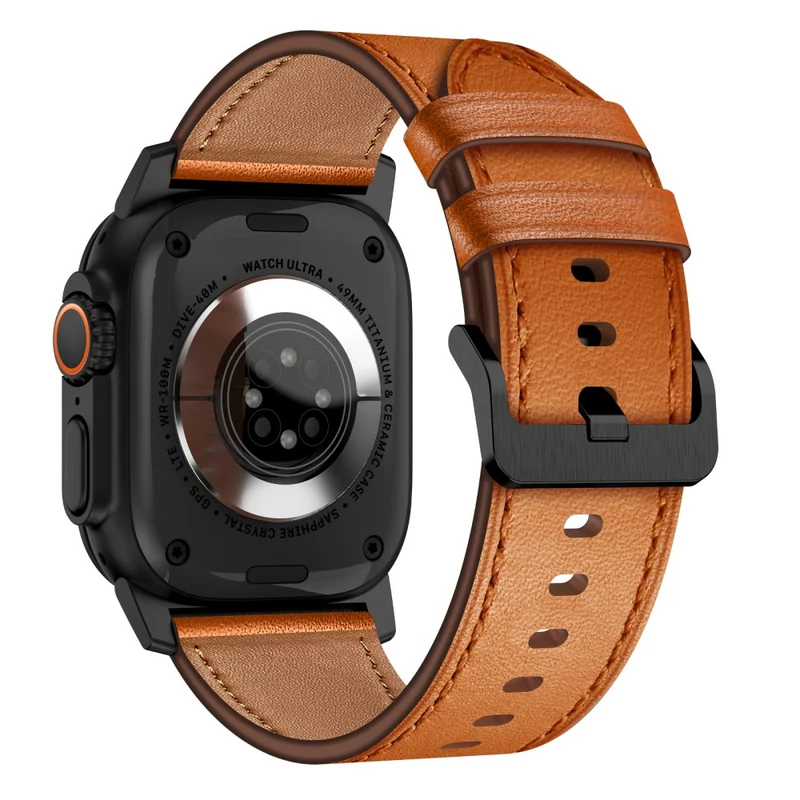 Unglaublich Sympathisch Apple Smartwatch Echtes Leder Universell Armband