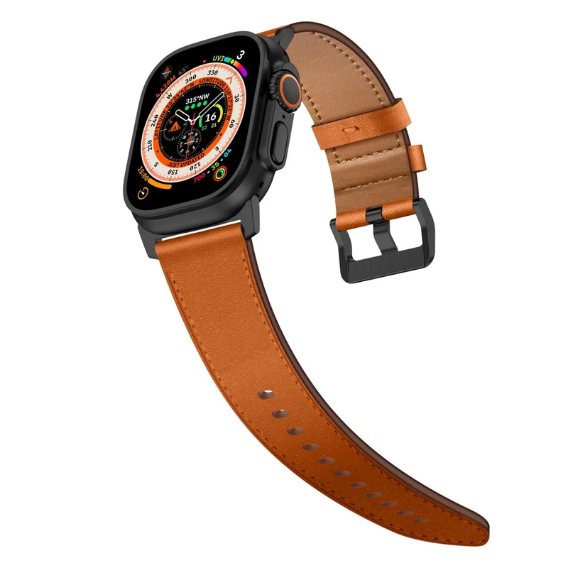 Unglaublich Sympathisch Apple Smartwatch Echtes Leder Universell Armband