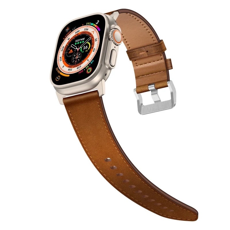 Unglaublich Sympathisch Apple Smartwatch Echtes Leder Universell Armband