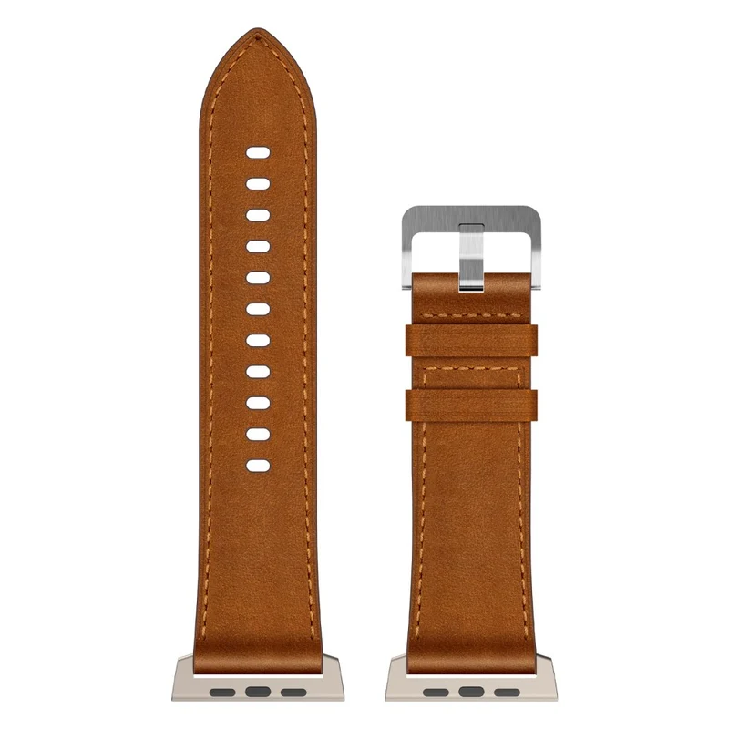 Unglaublich Sympathisch Apple Smartwatch Echtes Leder Universell Armband