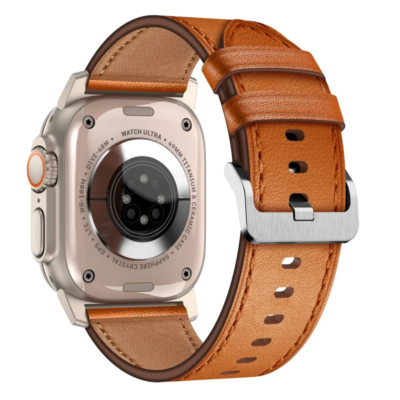 Unglaublich Sympathisch Apple Smartwatch Echtes Leder Universell Armband